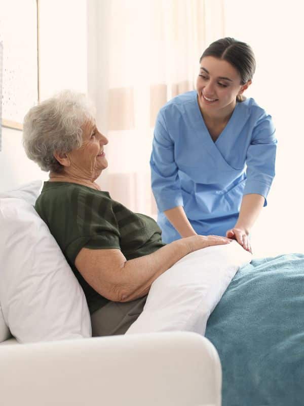 Palliative care with senior citizen