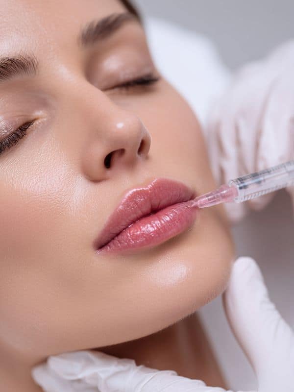 Dermatology treatment with lady