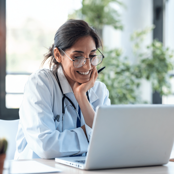 MedVoice coding experts collaborating on healthcare solutions