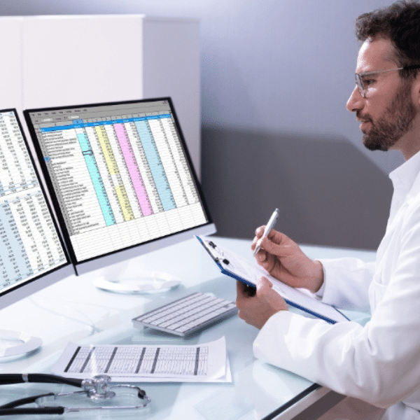 AI-driven revenue cycle management tool in use