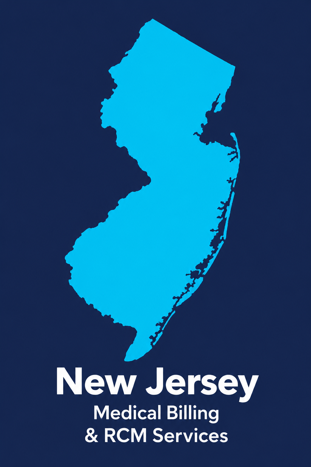 New Jersey medical billing and RCM services coverage map
