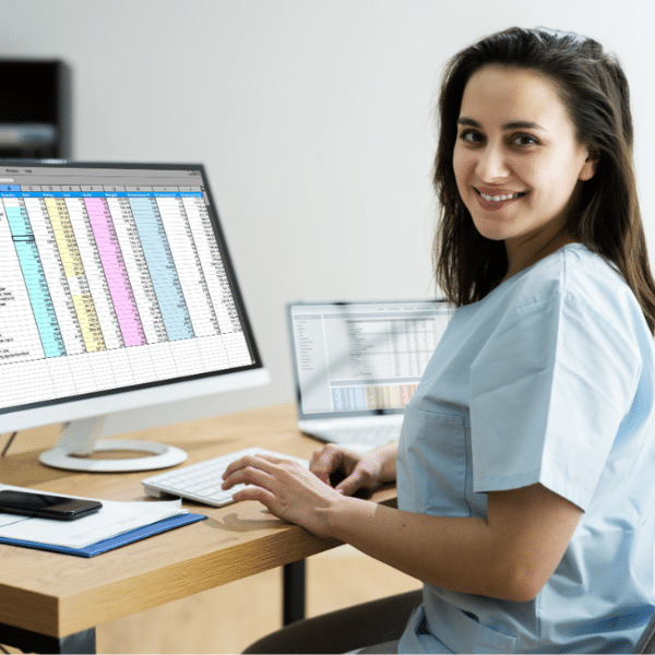 AI technology supporting outsourced revenue cycle management.