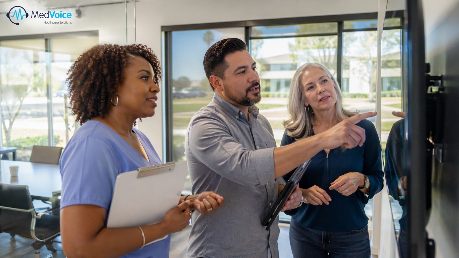 Healthcare operations team using dashboard visibility to improve billing habits