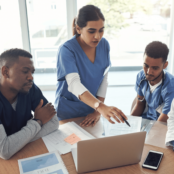 Calculating the cost difference between in-house and outsourced billing.